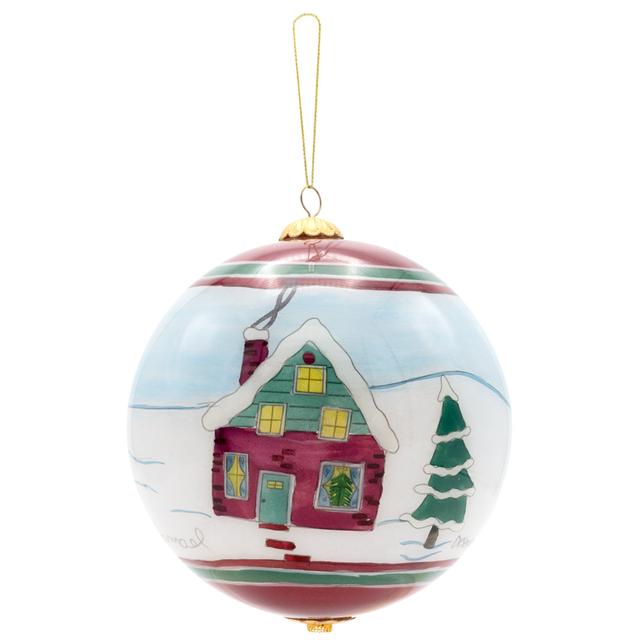 Christmas Collage Ornament - Children's Art Project